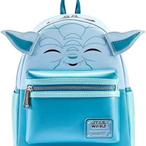 Loungefly Star Wars: Yoda Hologram Backpack, Glow in the Dark (Amazon Exclusive)