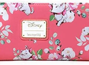 Loungefly X Disney The Aristocats Marie Pink Floral AOP Wallet