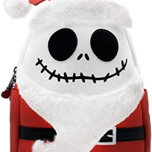 Loungefly x Disney Nightmare Before Christmas Santa Jack Cosplay Mini Backpack