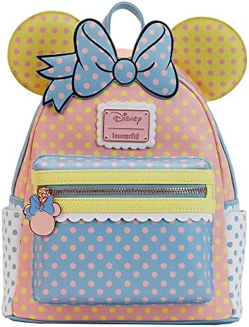 Minnie Mouse Pastel Polka Dot Mini Backpack