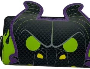 Pop by Loungefly Disney Maleficent Dragon Cosplay Ziparound Wallet