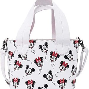 Loungefly Disney Mickey Minnie Mouse Balloons Crossbody Bag