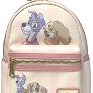 Loungefly Exclusive Lady and the Tramp Double Strap Shoulder Bag