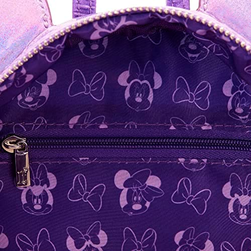 Loungefly Disney Minnie Mouse Glitter Sparkle Mini Backpack ...