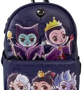 Loungefly Exclusive Villains Chibi Double Strap Shoulder Bag