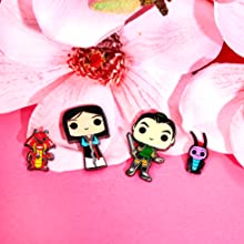 Mulan Pin set