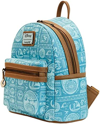 Loungefly x Disney Moana Maui Tattoo Print Mini Backpack - Image 2