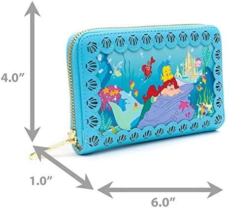 Loungefly Disney The Little Mermaid Princess Stories Series Wallet - Image 4