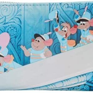 Loungefly Disney Cinderella Princess Scene Zip Around Wallet