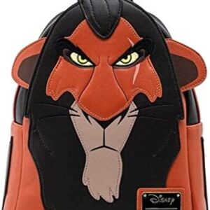 Loungefly Disney Lion King Scar Cosplay Womens Double Strap Shoulder Bag Purse