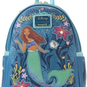 Loungefly Disney Little Mermaid Ariel Live Action Double Strap Shoulder Bag