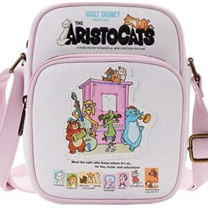 Loungefly Disney The Aristocats Poster Passport Crossbody Bag