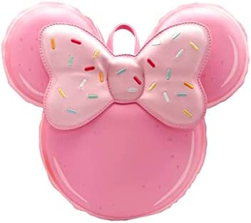 Loungefly X LASR Exclusive Disney Minnie Macaron Convertible Mini Backpack - Fashion Cosplay Disneybound Fantasia Cute Backpacks