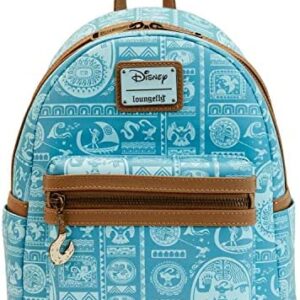 Loungefly x Disney Moana Maui Tattoo Print Mini Backpack