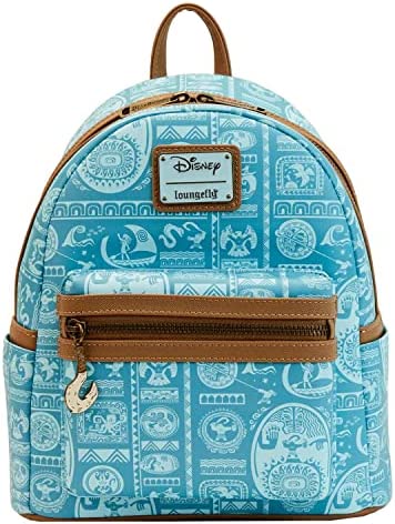 Loungefly x Disney Moana Maui Tattoo Print Mini Backpack
