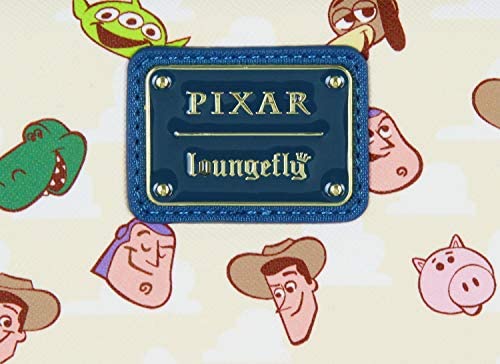 Loungefly x Disney Toy Story Allover Character Face Print Faux Leather Zip Around Wallet - Image 3