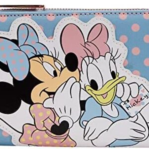 Loungefly Disney Minnie & Daisy Pastel Color Block Wallet