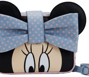 Loungefly Disney Minnie Pastel Dots Crossbody Bag