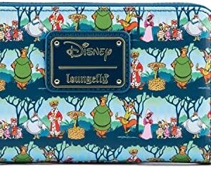 Loungefly Disney Robin Hood Sherwood All Over Print Faux Leather Wallet