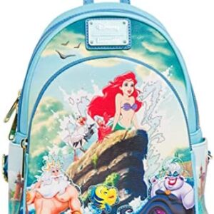 Loungefly Disney The Little Mermaid Ariel Scene Womens Double Strap Shoulder Bag Purse