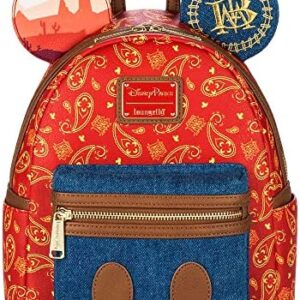 Loungefly Mickey: The Main Attraction Mini Backpack Big Thunder Mountain Railroad Limited Release