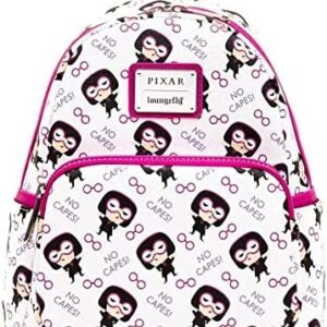 Loungefly Mini Backpack, Disney The Incredibles, Edna Mode"NO CAPES!"