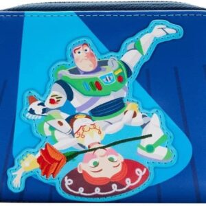 Loungefly Pixar Moments Toy Story Jessie & Buzz Zip Around Wallet Toy Story One Size