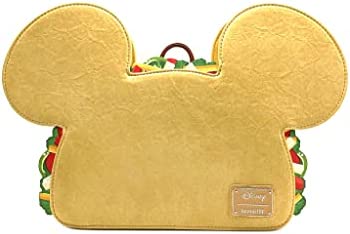 Loungefly X LASR Exclusive Disney Mickey Taco Convertible Mini Backpack Multicolor