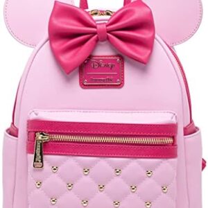 Loungefly Disney The Minnie Mouse Classic Series Mini Backpack - Strawberry Macaron