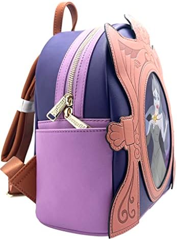 Loungefly X LASR Exclusive Disney Little Mermaid Ursula & Vanessa Lenticular Mini Backpack - Fashion Disneybound Cute Backpacks - Image 3