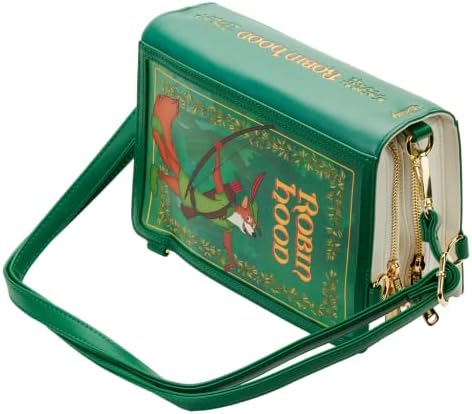 Loungefly Disney Book Robin Hood Convertible Mini Backpack - Image 4