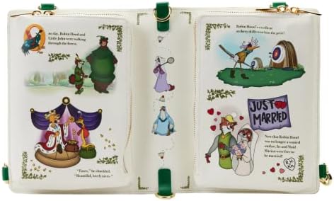 Loungefly Disney Book Robin Hood Convertible Mini Backpack - Image 2