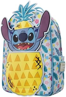 Loungefly Disney Backpack: Pineapple Stitch Mini-Backpack, Amazon Exclusive - Image 5