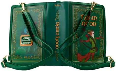 Loungefly Disney Book Robin Hood Convertible Mini Backpack - Image 3