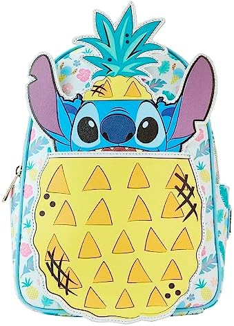 Loungefly Disney Backpack: Pineapple Stitch Mini-Backpack, Amazon Exclusive - Image 2