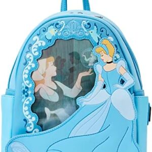 Loungefly Disney Cinderella Lenticular Princess Series Mini Backpack