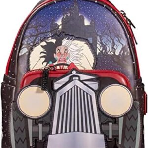 Loungefly Disney Cruella Car Double Strap Shoulder Bag