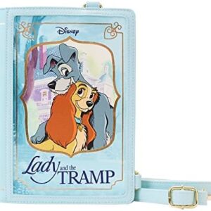 Loungefly Disney Lady and the Tramp Book Crossbody Bag