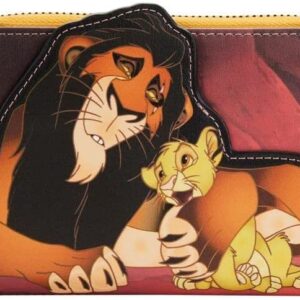 Loungefly Disney Lion King Scene Scar Ziparound Wallet