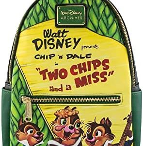 Loungefly Disney Treasures from the Vault: Chip 'n' Dale - Chip and Dale Backpack, Amazon Exclusive Multicolor