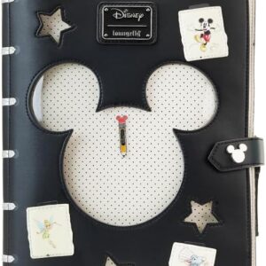 Loungefly Disney100th Anniversary Sketchbook Pin Trader Backpack