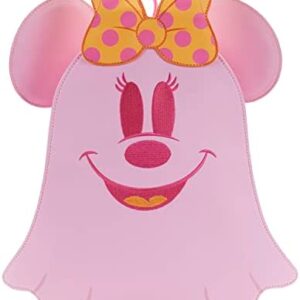 Loungefly Pastel Ghost Minnie Glow in the Dark Double Strap Shoulder Bag Multicolored (WDBK2625)