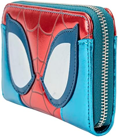 Loungefly Marvel Metallic Spider-Man Zip Around Wallet - Image 2
