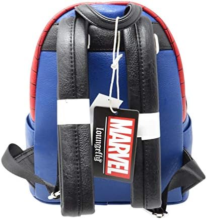 Loungefly Marvel Spiderman Spider Man Suit Mini Faux Leather Backpack - Image 3