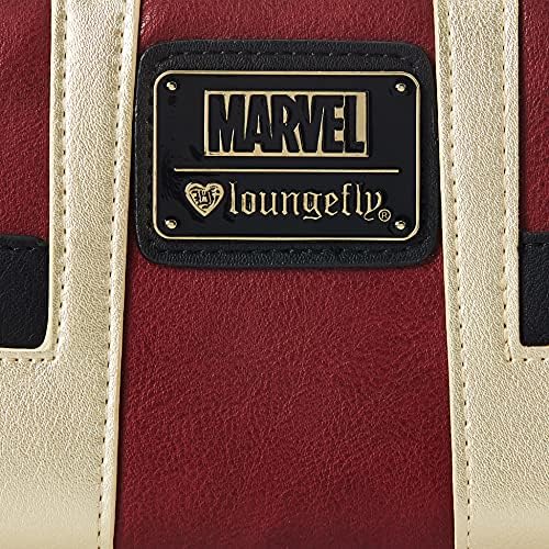 Loungefly Iron Man Faux Leather Zip Around Wallet Standard - Image 3