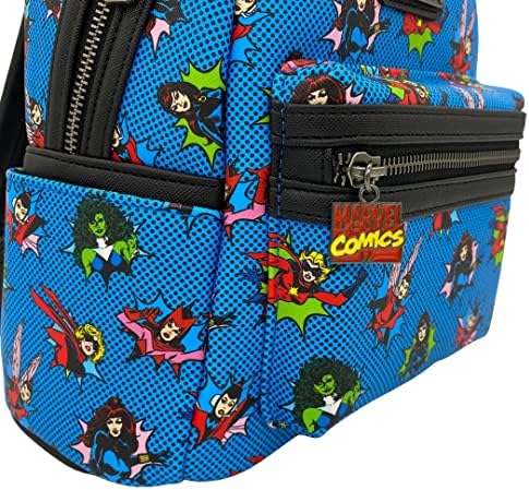 Loungefly Exclusive Women of Marvel Mini Backpack Shoulder Bag - Image 4