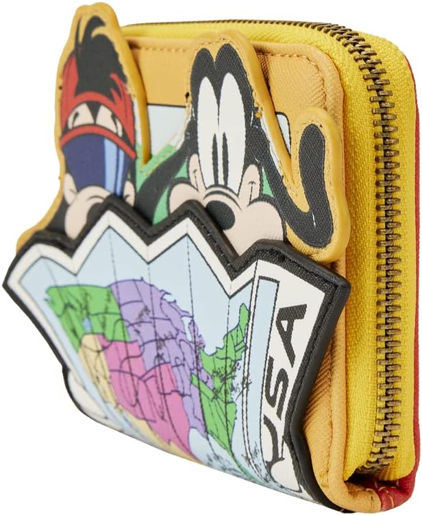 Loungefly Disney A Goofy Movie Road Trip Zip Around Wallet - Image 3