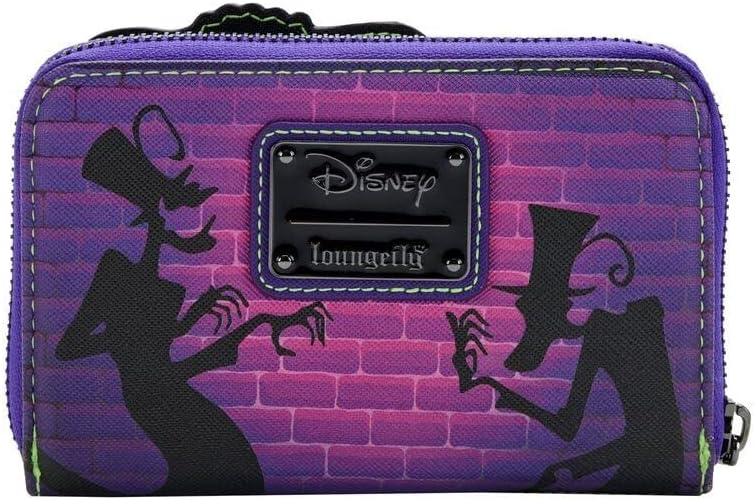 Disney The Princess and the Frog Dr. Facilier Glow in the Dark Zip Around Wallet - Image 3