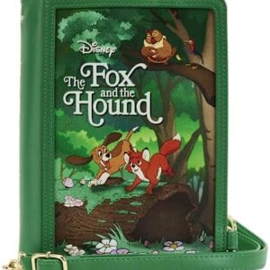 Loungefly Disney Fox and the Hound Convertible Crossbody Bag