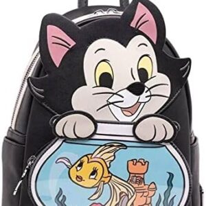 Loungefly Disney Pinocchio Figaro and Cleo Cosplay Backpack